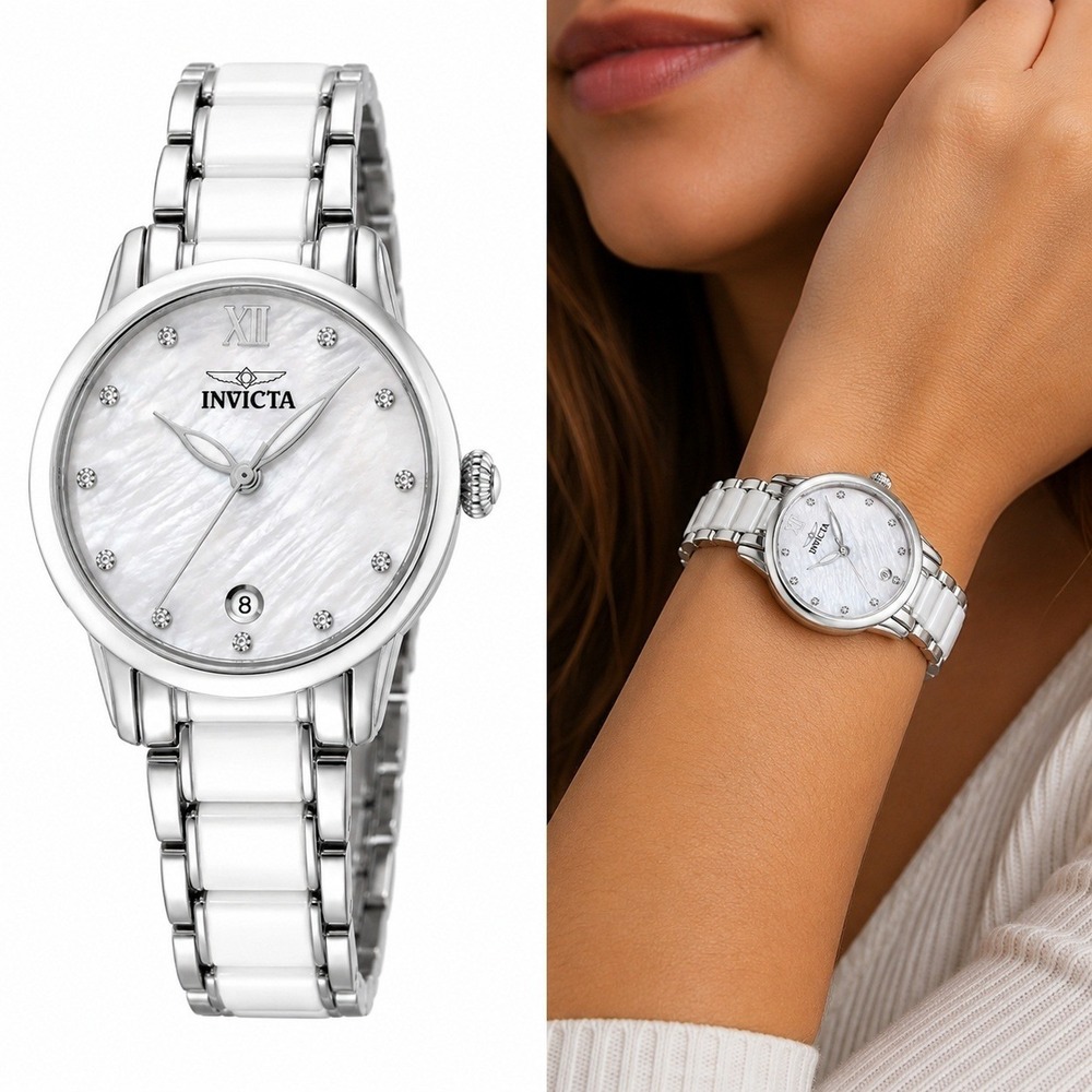 Invicta Celestial Women's Watch 34.7 mm Silver (70341) New